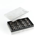 Arabic Coffee cups 12Pcs From Naqsh- Black + Gold MS Department Store Oman