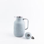 One Vacuum Flask For Tea And Coffee From Jiwar - Blue + Silver MS Department Store Oman