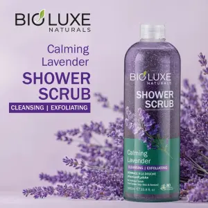 Calming Lavender Shower Scrub-1000Ml MS Department Store Oman