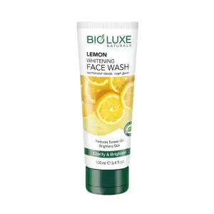 Bioluxe Lemon Whitening Face Wash (Tube) 100Ml MS Department Store Oman