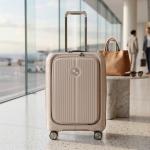 Verage Rome Monti Pp Trolley 4W   20" All With Front Pocket-Champagne MS Department Store Oman