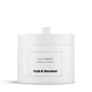Atyab Al Marshoud Lily Musk Scented Powder-170G MS Department Store Oman