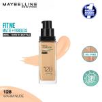Maybelline Fit Me Foundation Matte Poreless Spf 128 - Lw MS Department Store Oman