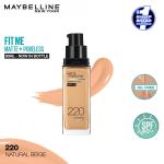 Maybelline Fit Me Foundation Matte Poreless Spf 220 - Mw MS Department Store Oman