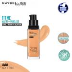 Maybelline Fit Me Foundation Matte Poreless Spf 228 - Mw MS Department Store Oman