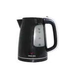 Cordless Steel Kettle (1.7L; Black)  MS Department Store Oman
