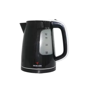 Mebashi Cordless Steel Kettle (1.7L; Black) MS Department Store Oman