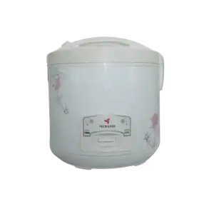 Mebashi Electric Rice Cooker (2.8L; White) MS Department Store Oman