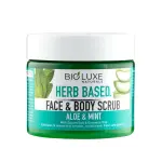 Aloe & Mint Herb Based Face & Body Scrub-325Ml MS Department Store Oman
