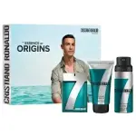 Cristiano Ronaldo Cr7 Origins Eau De Toilette-100Ml + Shower Gel 150Ml + Body Spray 150Ml MS Department Store Oman