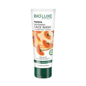 Bioluxe Papaya Whitening Face Wash (Tube) 100Ml MS Department Store Oman