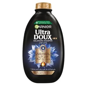 Garnier Ultra Doux Black Charcoal Shampoo-200Ml MS Department Store Oman