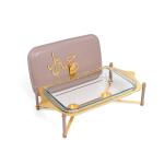 Stainless Steel Buffet - L From Jiwar - Purple + Gold MS Department Store Oman