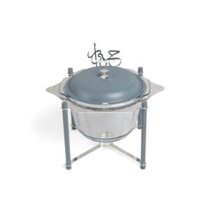 Serving Buffet From Jiwar - Blue + Silver MS Department Store Oman
