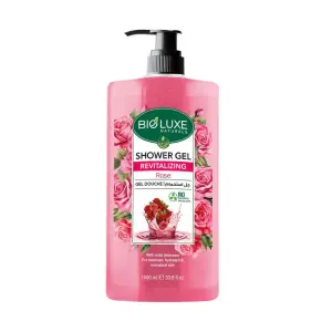 Bioluxe Shower Gel Rrevitalizing Rose   1000Ml MS Department Store Oman