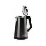 Stainless Steel Electric Kettle - Black MS Department Store Oman