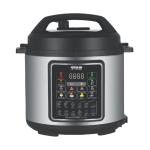 6L Digital Pressure Express Cooker - Grey MS Department Store Oman
