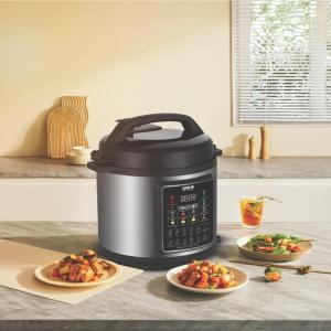 6L Digital Pressure Express Cooker - Grey MS Department Store Oman