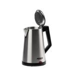 Stainless Steel Electric Kettle - Black/Silver MS Department Store Oman