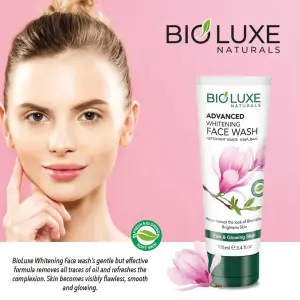 Advanced Whitening Face Wash (Tube)-100Ml MS Department Store Oman