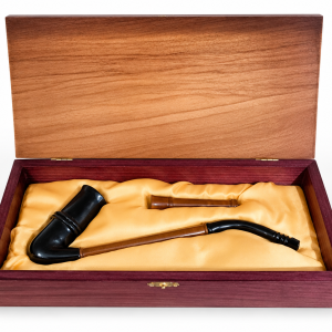 Luxury Wooden Tobacco Pipe Gift Set MS Department Store Oman